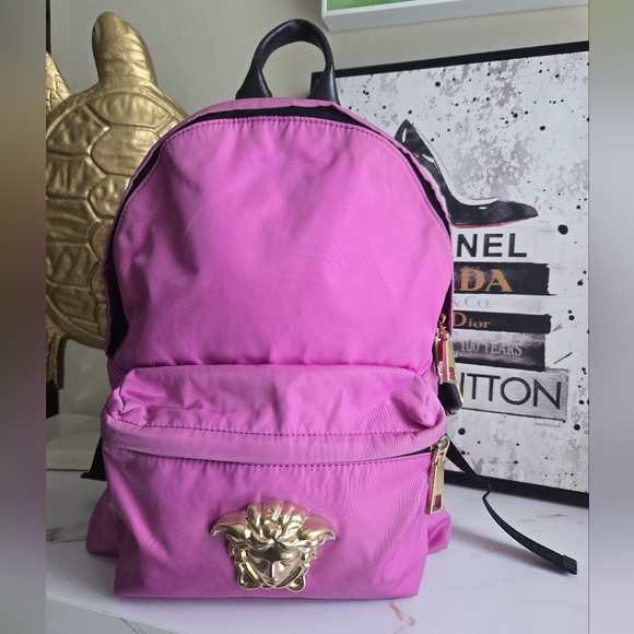 Gianni Versace Vintage Medusa Backpack - Picture 1 of 16